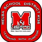 Melba School District logo